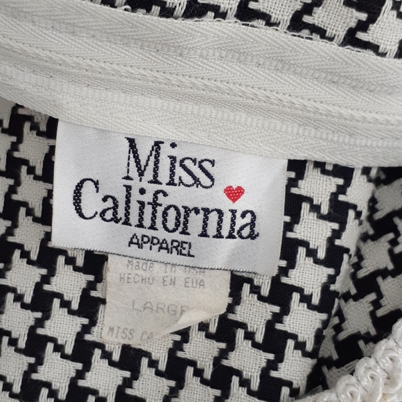 MISS CALIFORNIA APPAREL VINTAGE DRESS - Picture 7 of 8